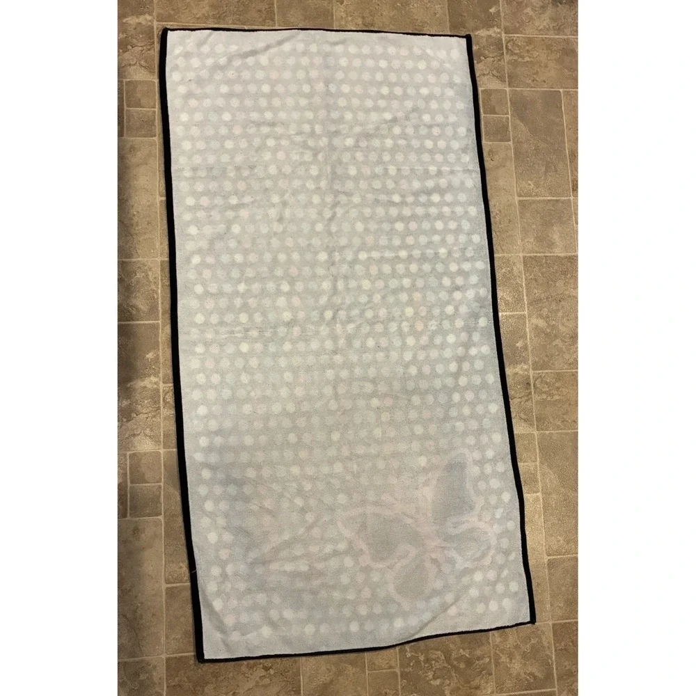 Vintage Polka Dot‎ Butterfl Beach Towel Retro Colorful 61X32